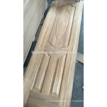 Puerta principal tallado en madera diseño de la puerta tablero de la piel
